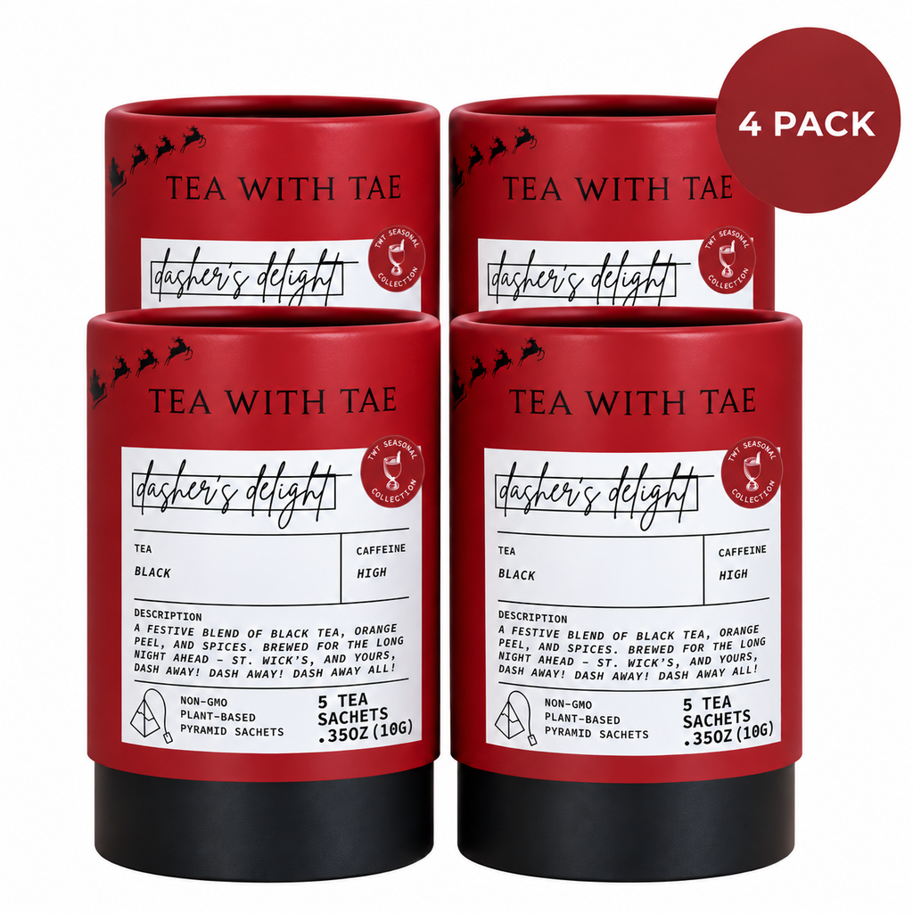 Tea with Tae Rudolph's Delight Mini Tea Tube (5 tea bags)