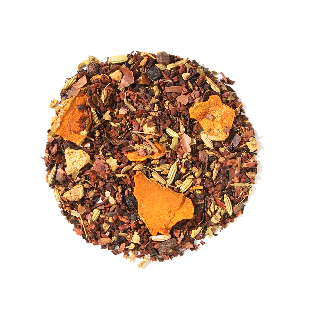 Plum Deluxe Golden Cacao Herbal Tea (Turmeric - Chocolate)