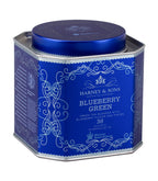 Harney & Sons Blueberry Green, HRP Tin of 30 Sachets