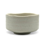 Inoue Tea Kohiki Shiro White Mino-yaki Chawan - Japanese Matcha Bowl