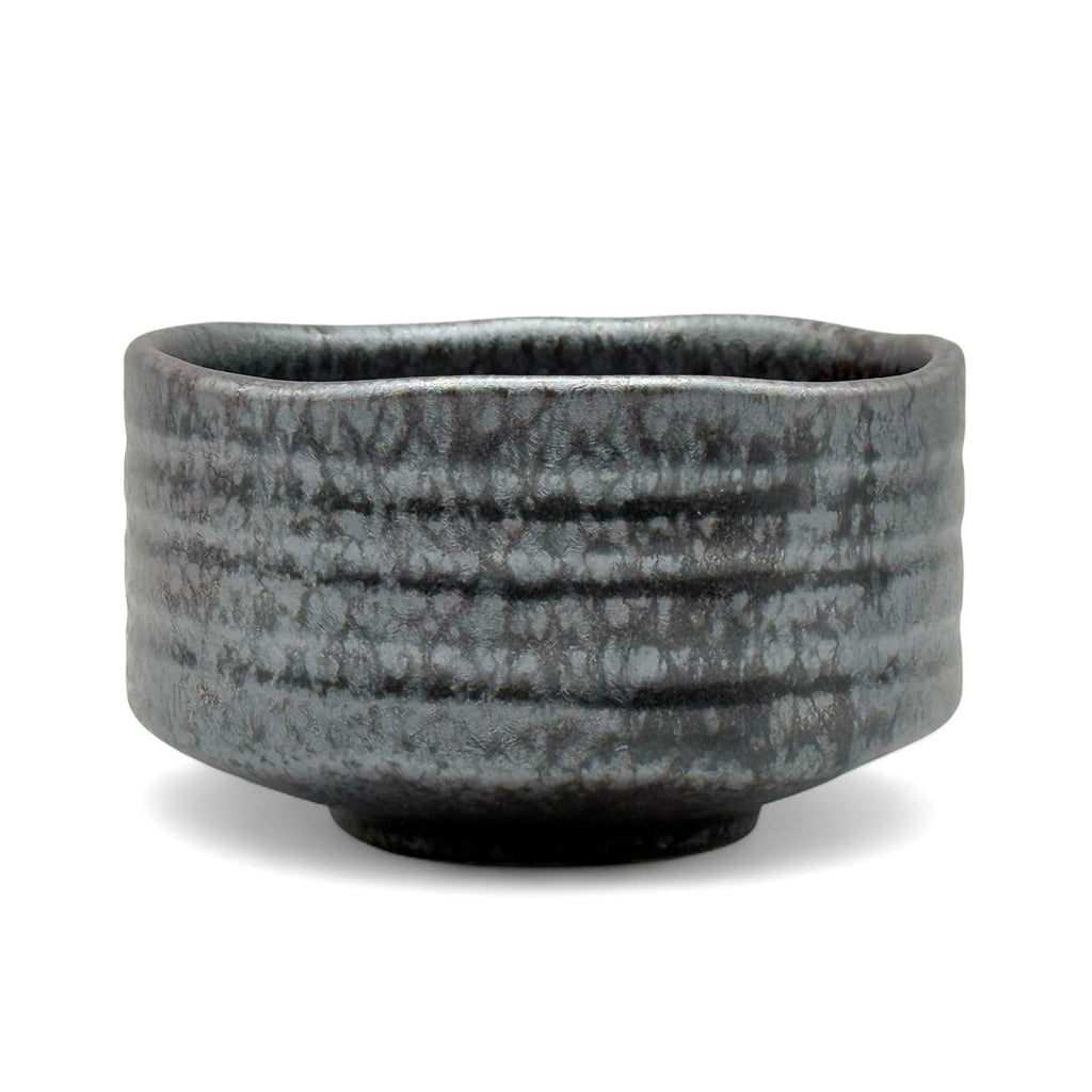Inoue Tea Kabura Gray Mino-yaki Chawan - Japanese Matcha Bowl