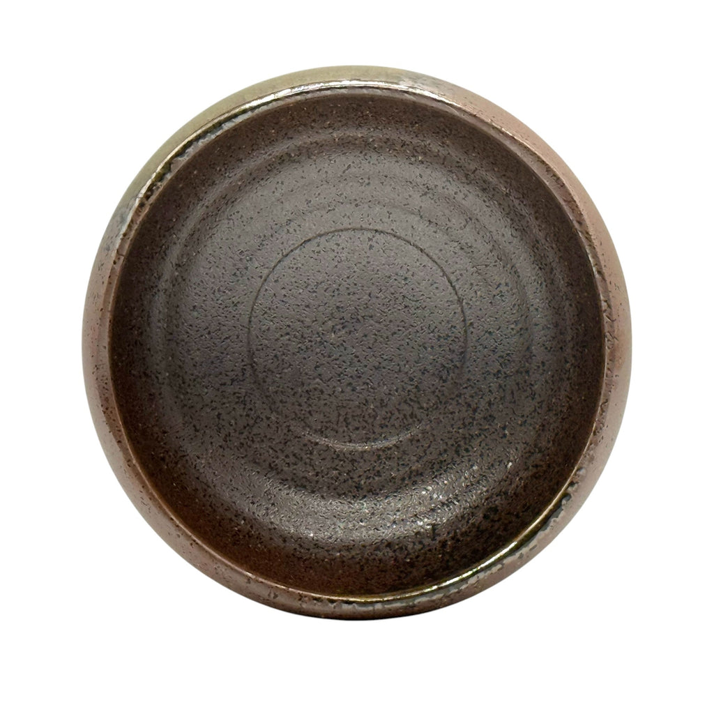 Inoue Tea Nanban Brown Mino-yaki Chawan - Japanese Matcha Bowl