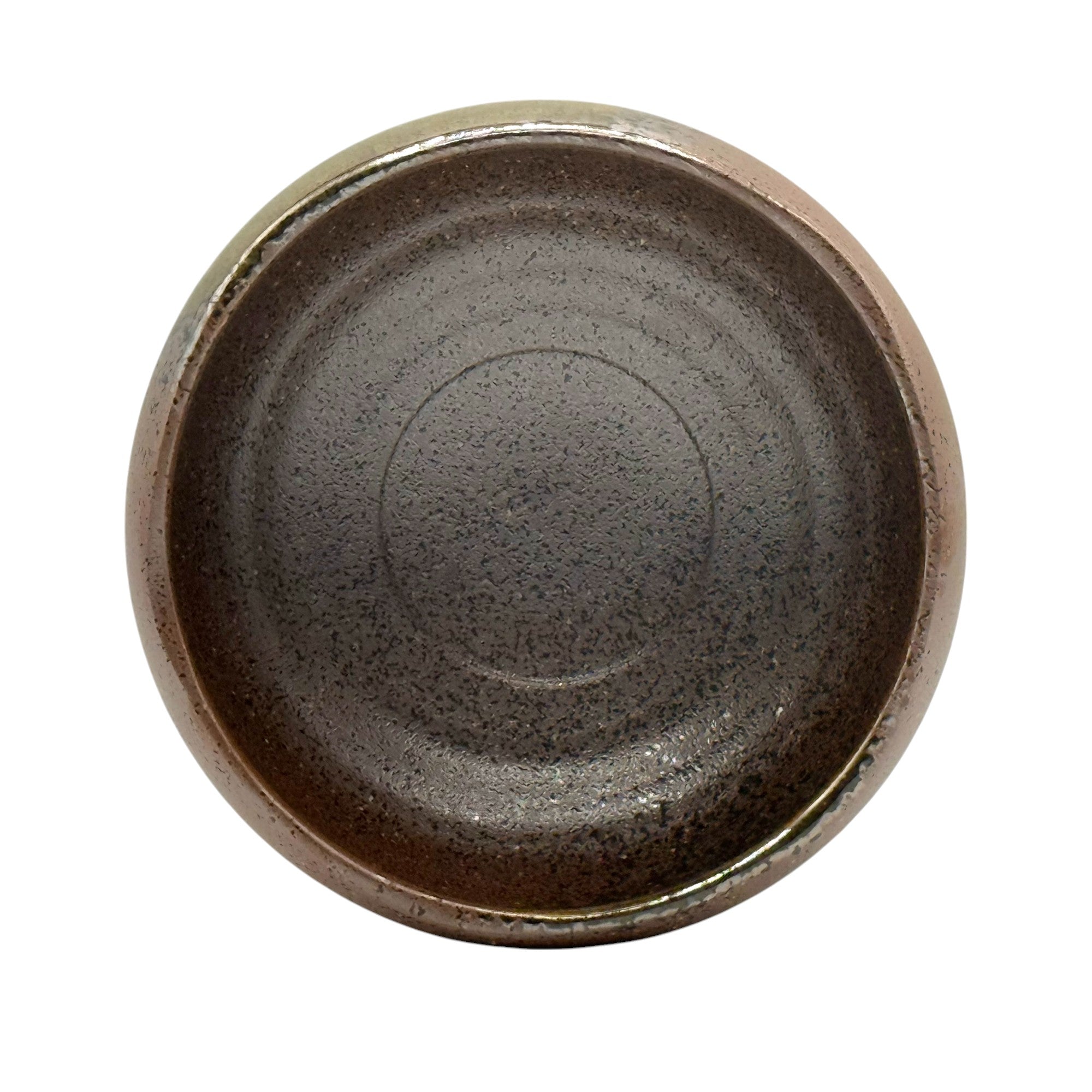 Inoue Tea Nanban Brown Mino-yaki Chawan - Japanese Matcha Bowl