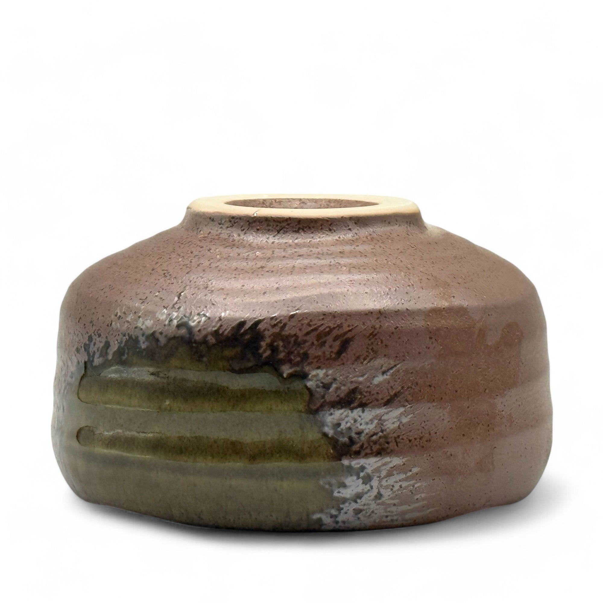 Nanban Brown Mino-yaki Chawan - Thumbnail 5