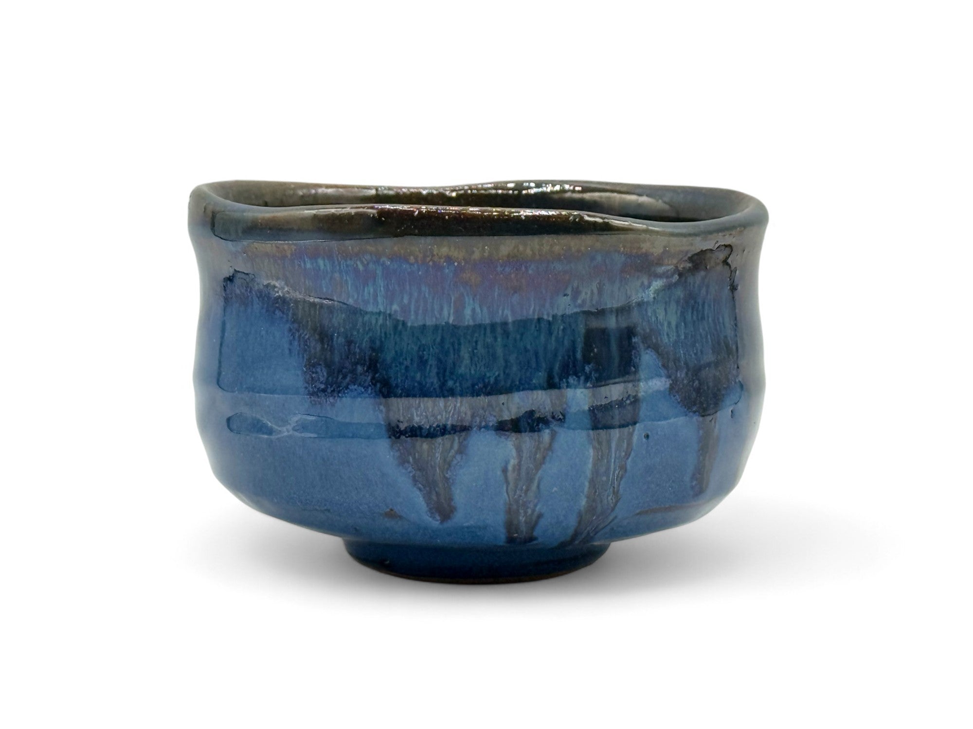 Namako Blue Mino-yaki Chawan