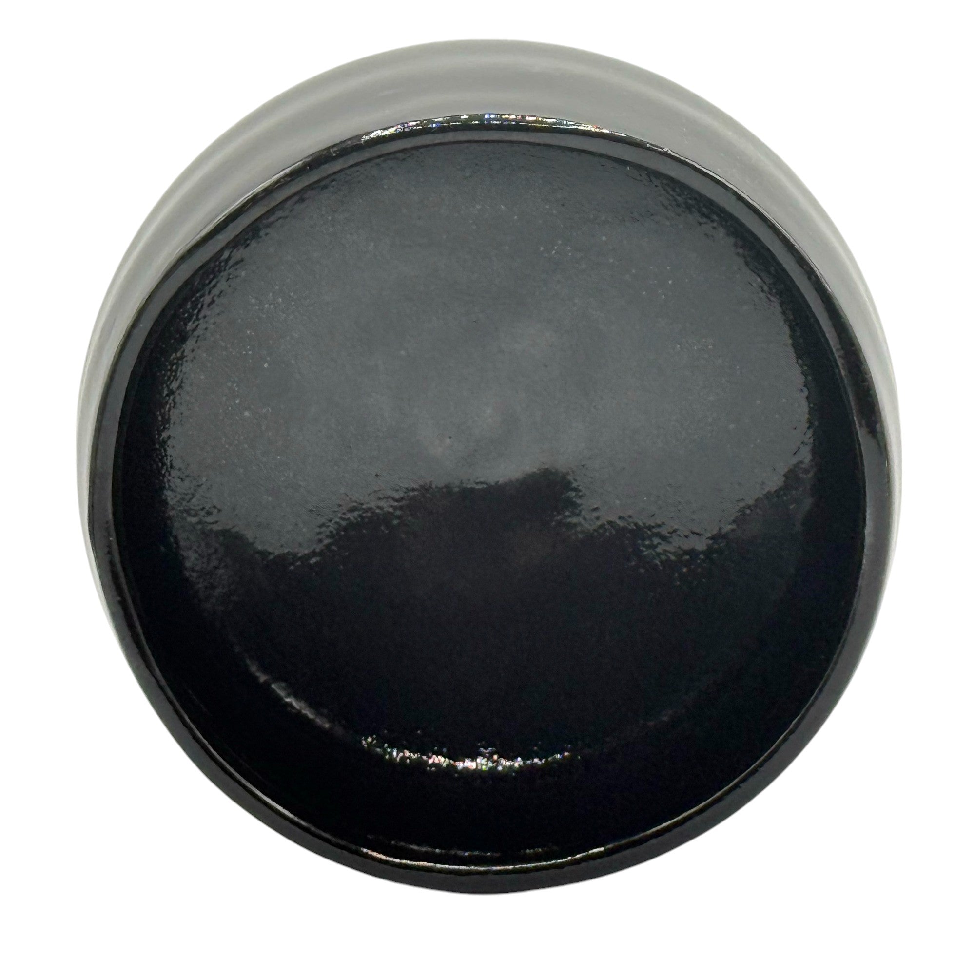 Inoue Tea Isshiki Black Mino-yaki Chawan - Japanese Matcha Bowl
