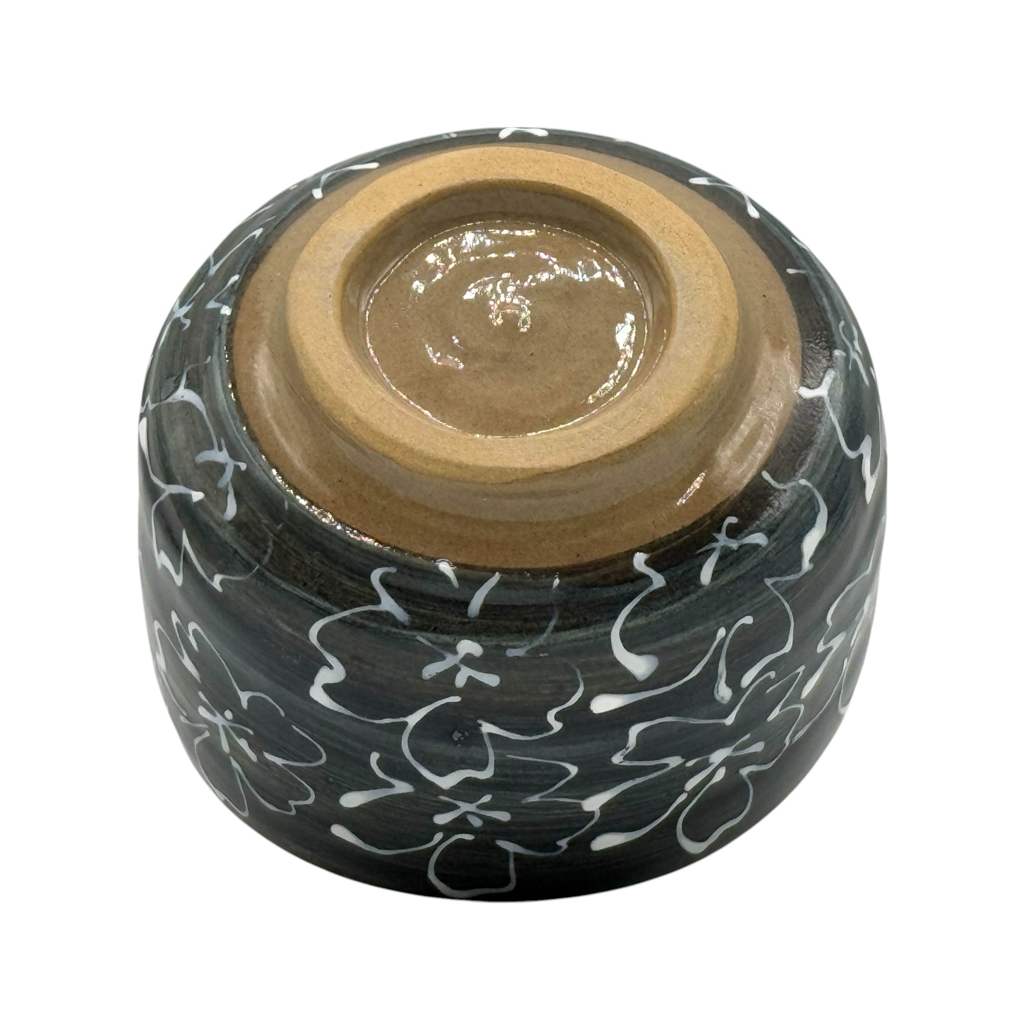 Maizakura Kuro Black Mino-yaki Chawan - Thumbnail 4