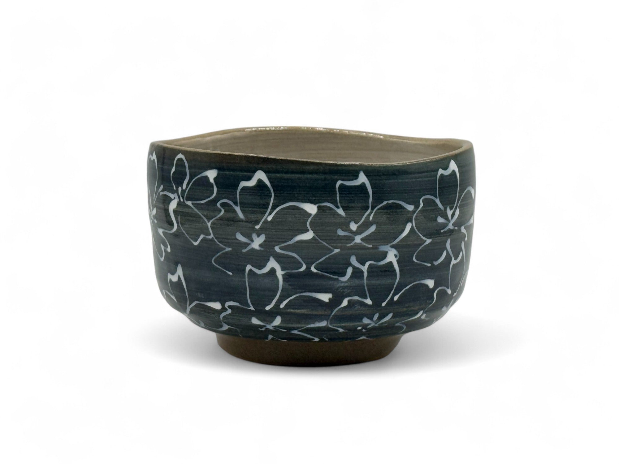 Maizakura Kuro Black Mino-yaki Chawan - Thumbnail 2