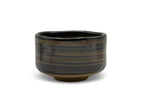 Inoue Tea Kokuyu Glaze Brown Mino-yaki Chawan - Japanese Matcha Bowl