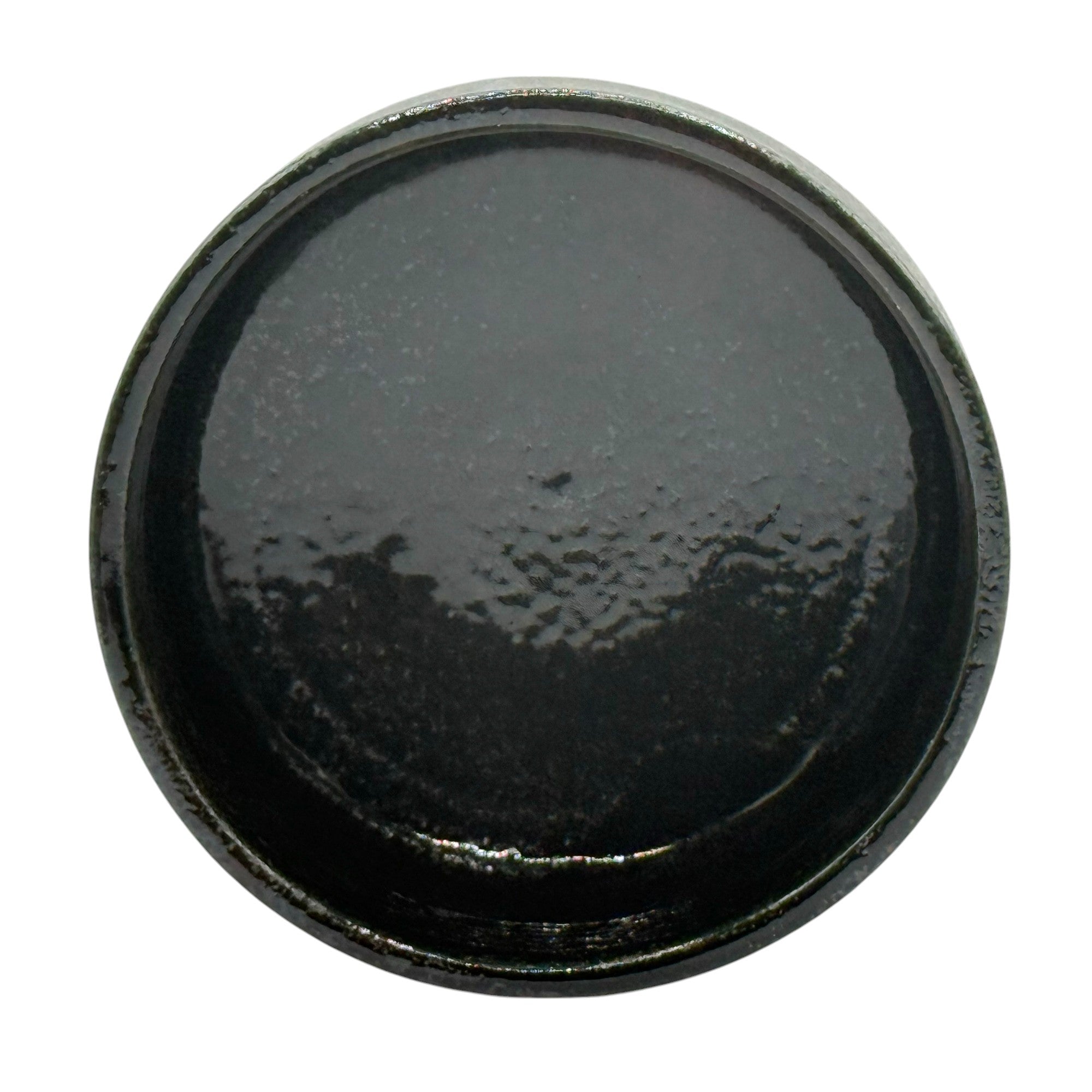 Inoue Tea Kurosuna Black Mino-yaki Chawan - Japanese Matcha Bowl