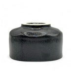 Inoue Tea Kurosuna Black Mino-yaki Chawan - Japanese Matcha Bowl