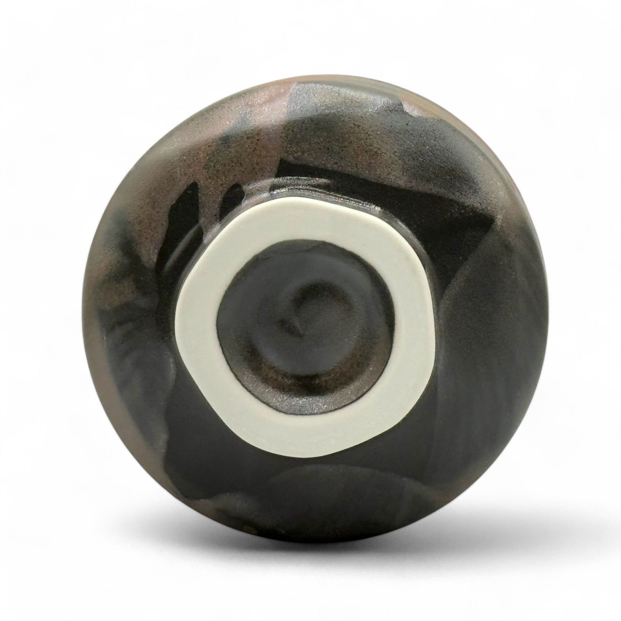 Tataki Brown Mino-yaki Chawan - Thumbnail 4