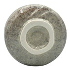 Inoue Tea Oboro Gray Mino-yaki Chawan - Japanese Matcha Bowl