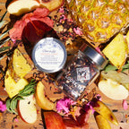 Piper and Leaf Orchard Peach Glass Jar of Loose Leaf Tea - 30 Servings