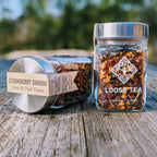 Piper and Leaf Strawberry Shindig Glass Jar of Loose Leaf Tea - 30 Servings