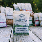 Piper and Leaf Sassyfras Strawberry Muslin Bag of Loose Leaf Tea - 15 Servings