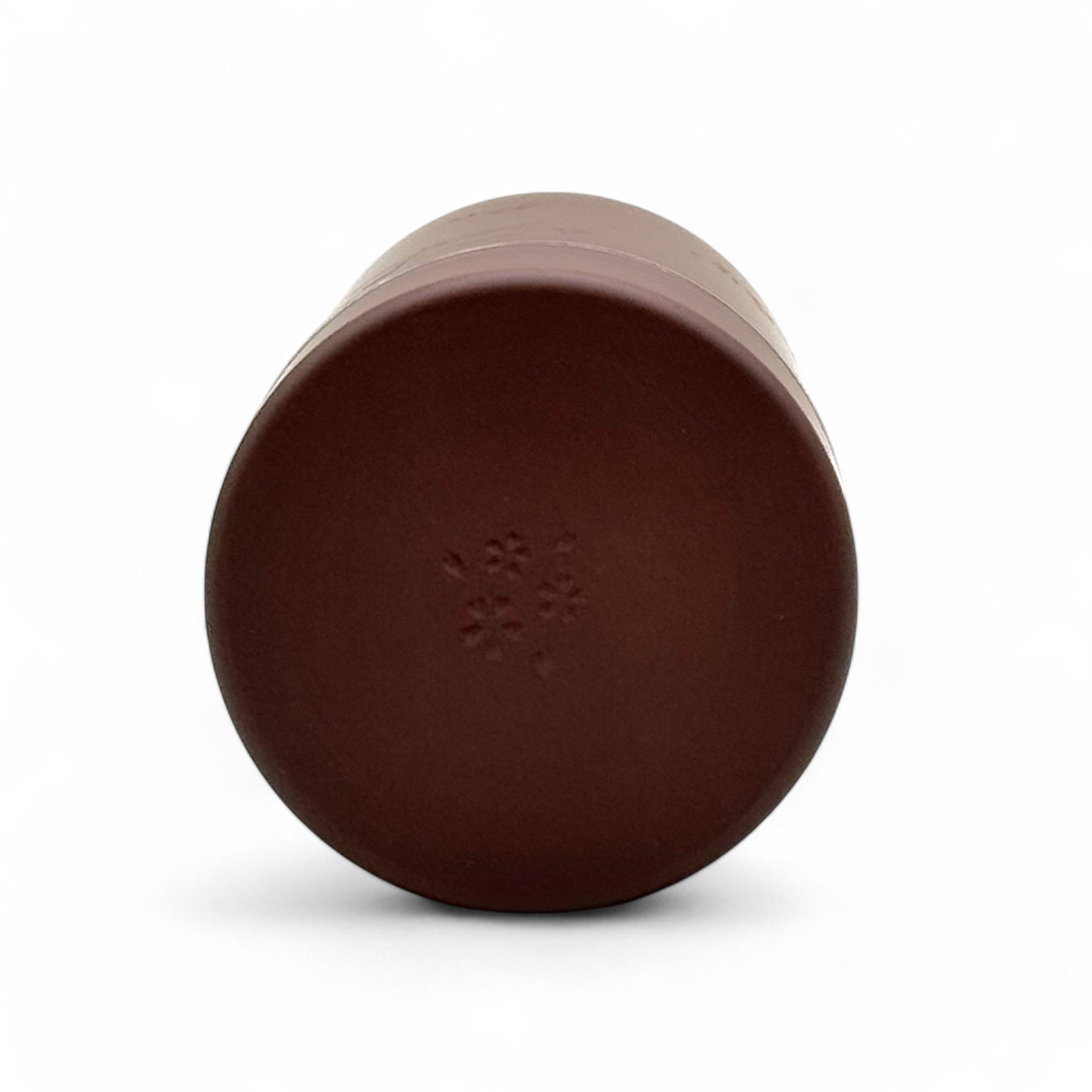Inoue Tea Usagi Rabbit Brown Polished Grain Resin Tea Canister by Miyamoto Sangyo - Japanese Chazutsu