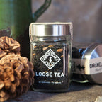 Piper and Leaf Caramel Apple Pie Glass Jar of Loose Leaf Tea - 30 Servings