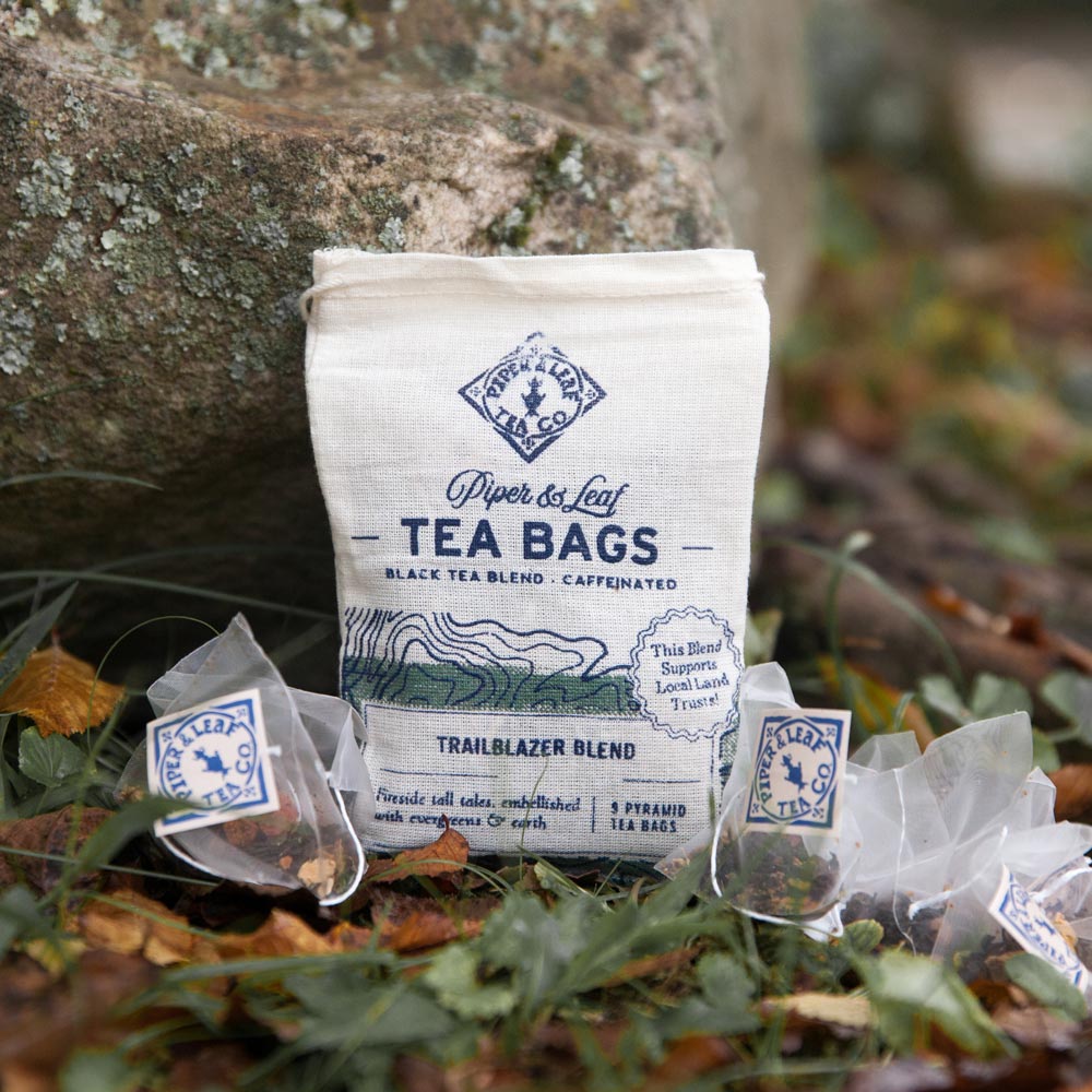 Piper and Leaf Trailblazer Blend 9ct Tea Bags in Muslin
