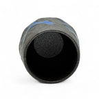Inoue Tea Kurobuki Ryusui Gray Blue Mino-yaki Yunomi - Japanese Teacup