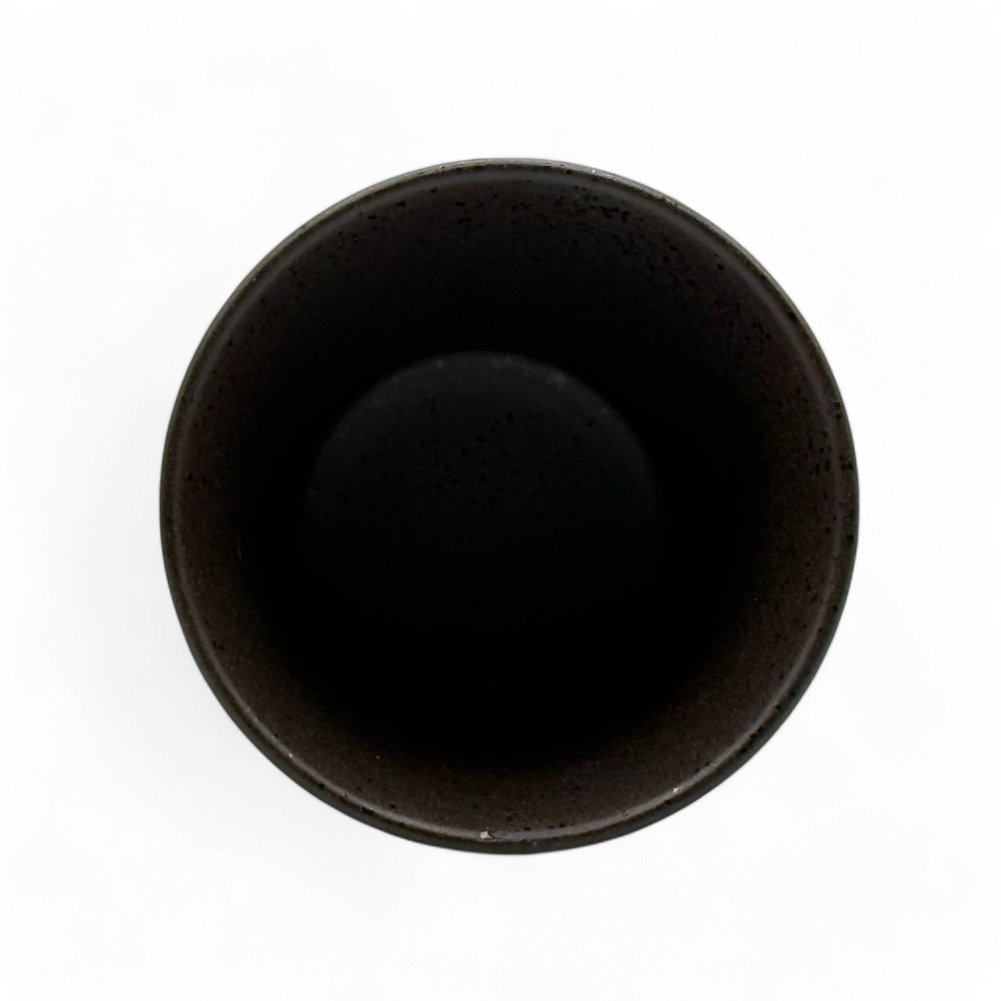Inoue Tea Nuriwake Gray Mino-yaki Yunomi - Japanese Teacup