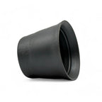 Inoue Tea Kuro Black Tesshin Mino-yaki Yunomi - Japanese Teacup