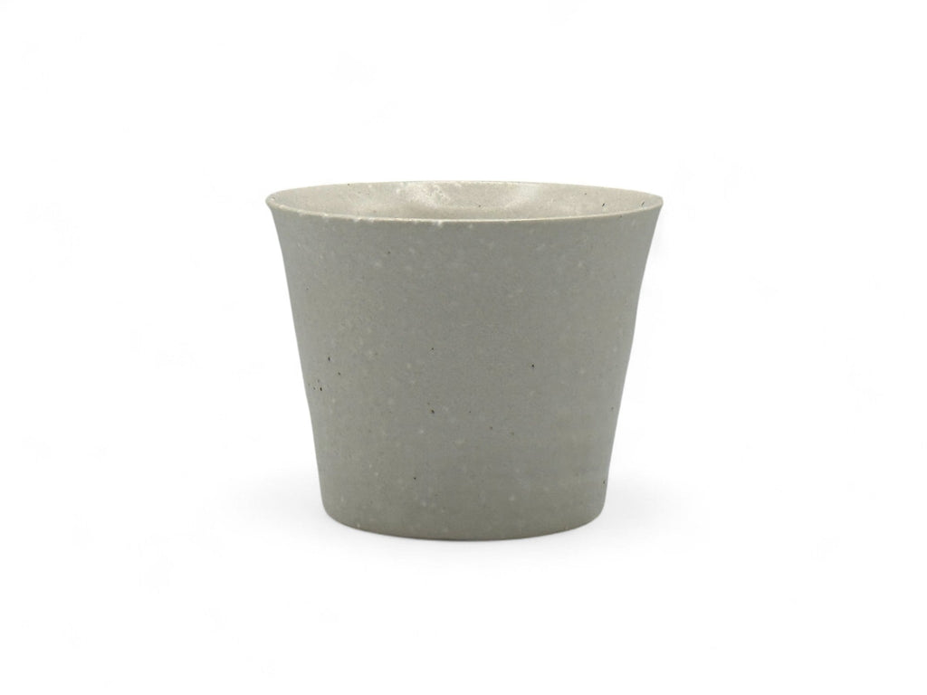 Inoue Tea Shiro White Tesshin Mino-yaki Yunomi - Japanese Teacup