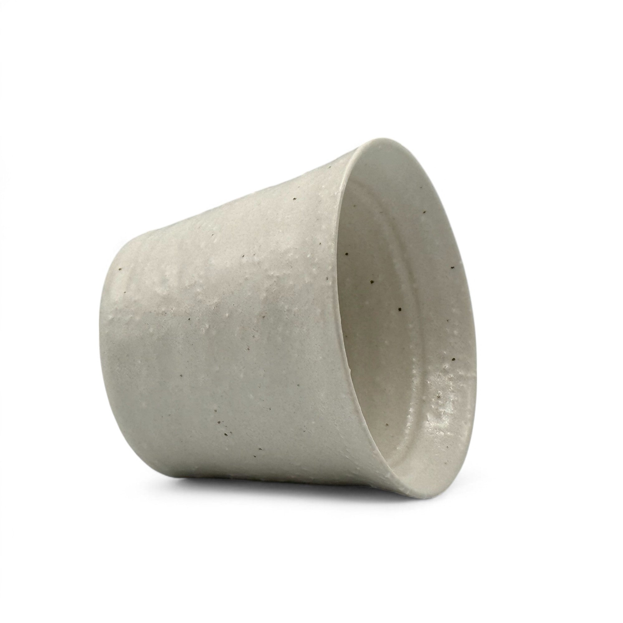 Inoue Tea Shiro White Tesshin Mino-yaki Yunomi - Thumbnail 3