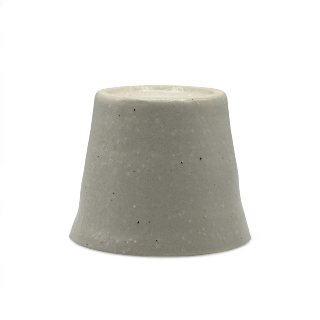 Inoue Tea Shiro White Tesshin Mino-yaki Yunomi - Japanese Teacup