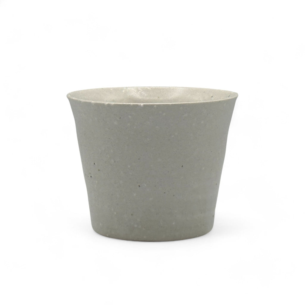 Inoue Tea Shiro White Tesshin Mino-yaki Yunomi - Japanese Teacup