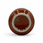 Inoue Tea Shun Nagashi Red Mino-yaki Yunomi - Japanese Teacup