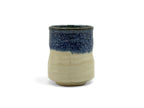 Inoue Tea Shirahagi Seiryu Blue Mino-yaki Yunomi - Japanese Teacup