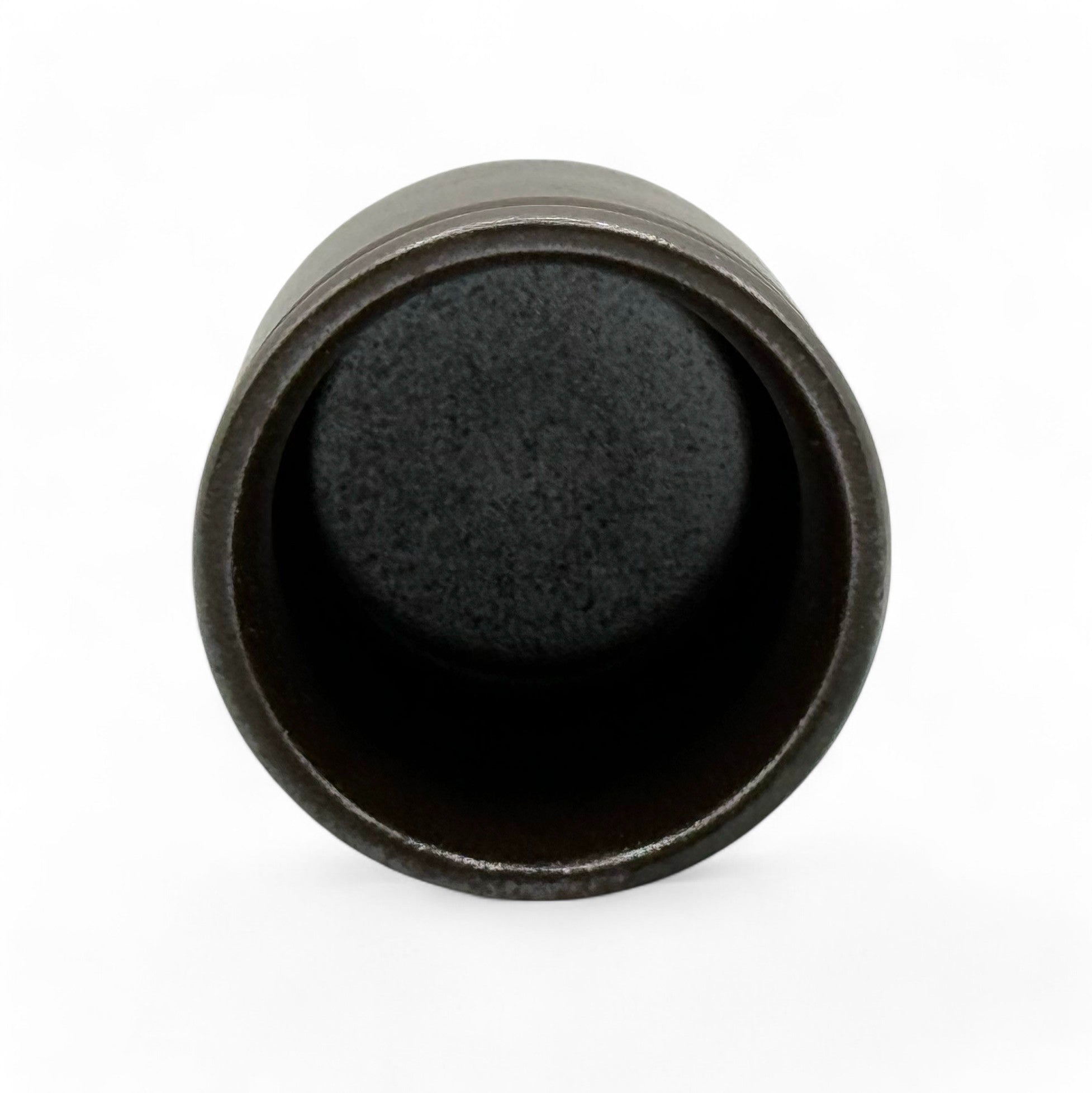 Inoue Tea Bizen Fu Brown Mino-yaki Yunomi - Japanese Teacup