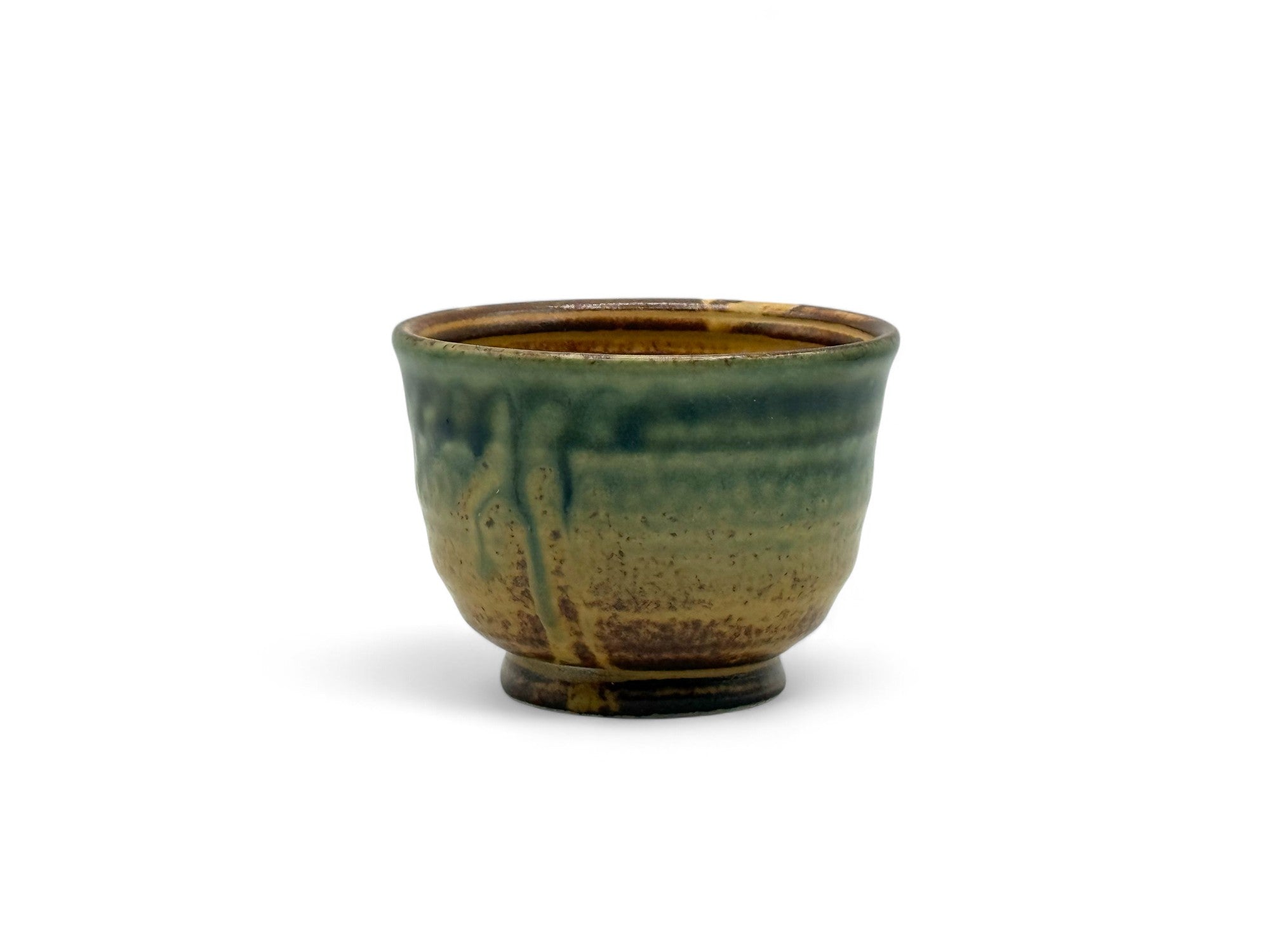 Inoue Tea Irabo Brown Mino-yaki Yunomi - Thumbnail 2