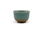 Inoue Tea Seiji Celadon Green Wide Yunomi - Japanese Sencha Teacup