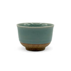 Inoue Tea Seiji Celadon Green Wide Yunomi - Japanese Sencha Teacup