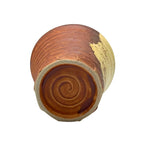 Inoue Tea Kizeto Brown Mino-yaki Yunomi - Japanese Teacup