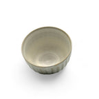 Inoue Tea Kiku Kohiki White Mino-yaki Yunomi - Japanese Sencha Teacup