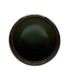 Inoue Tea Kuroitchin Hiwa Black Mino-yaki Yunomi - Japanese Teacup