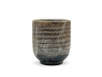 Inoue Tea Nami Brown Mino-yaki Yunomi - Japanese Teacup
