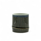 Inoue Tea Tenmoku Midnight Blue Mino-yaki Yunomi - Japanese Teacup