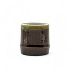 Inoue Tea Tenmoku Brown Mino-yaki Yunomi - Japanese Teacup