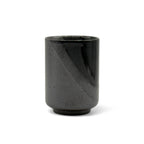 Inoue Tea Kimura Black Shigaraki-yaki Yunomi - Japanese Teacup