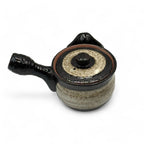 Inoue Tea Shiro Hirokuchi Brown Tokoname-yaki Kyusu - Japanese Teapot