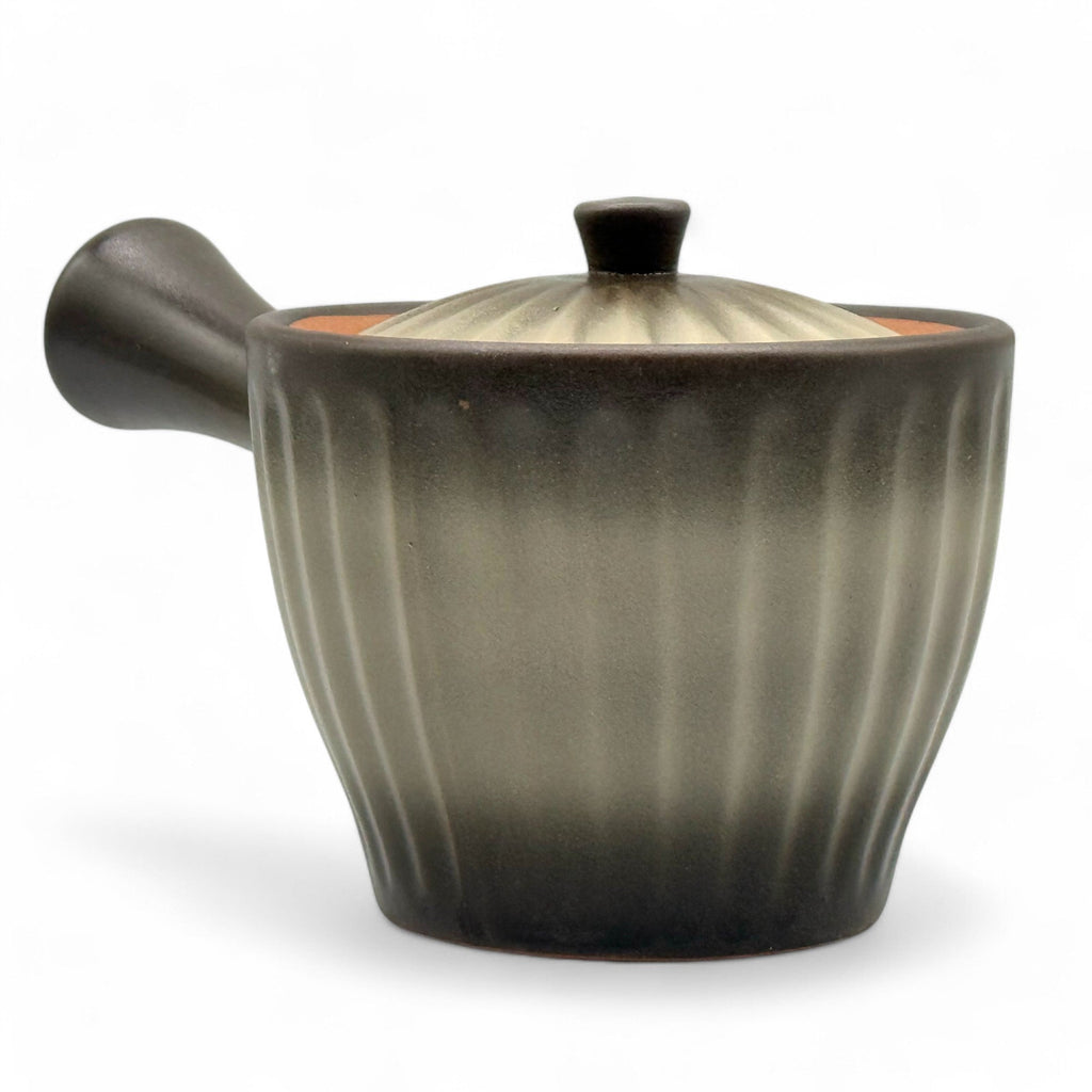 Inoue Tea Kinsai Ibushi Brown Tokoname-yaki Kyusu - Japanese Teapot