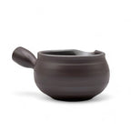 Inoue Tea Muji Samashi Banko-yaki Black Yuzamashi - Japanese Water Cooler