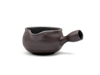 Inoue Tea Muji Samashi Banko-yaki Black Yuzamashi - Japanese Water Cooler