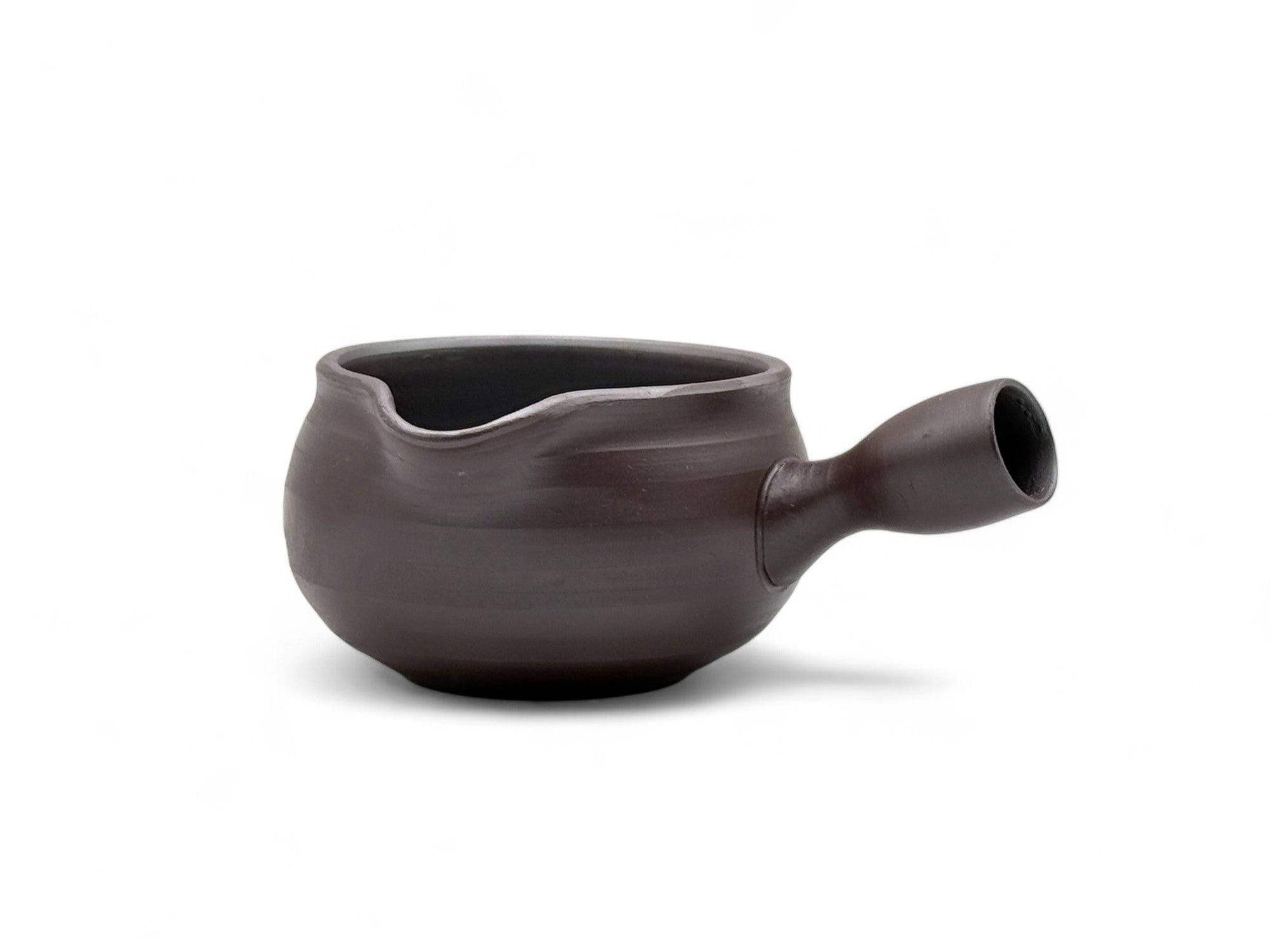 Inoue Tea Muji Samashi Banko-yaki Black Yuzamashi - Japanese Water Cooler