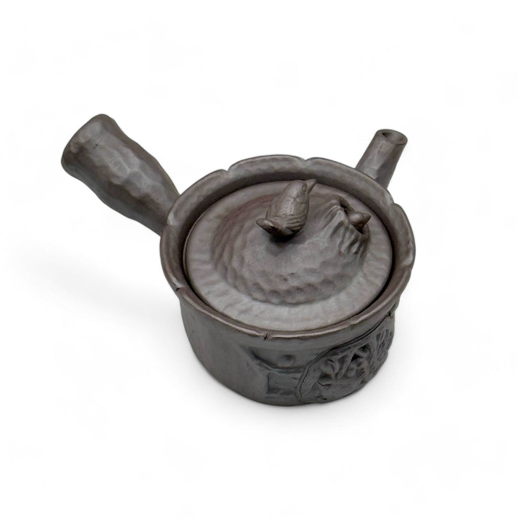 Inoue Tea Tori Tobidashi Ko Banko-yaki Kyusu - Japanese Teapot