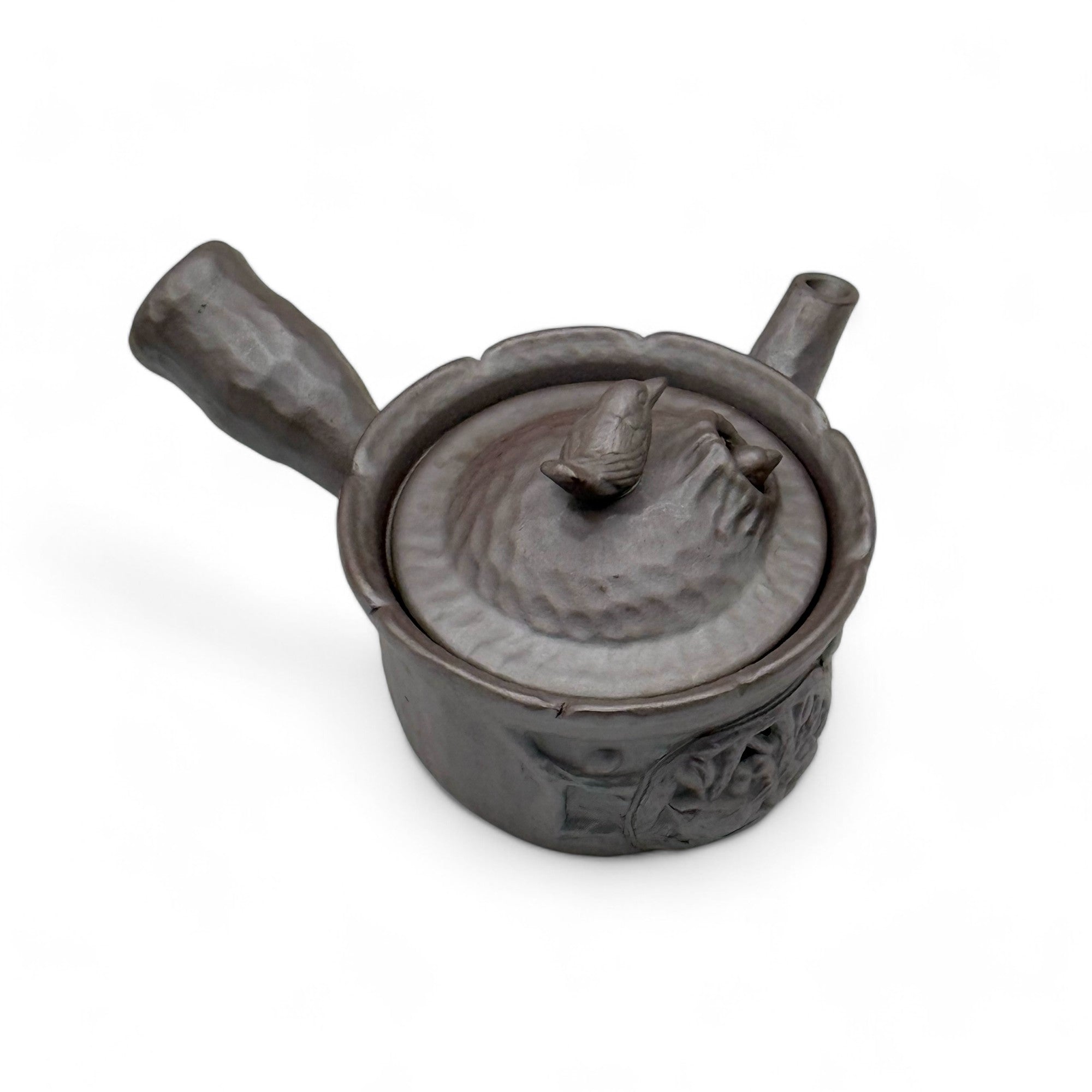Inoue Tea Tori Tobidashi Ko Banko-yaki Kyusu - Japanese Teapot